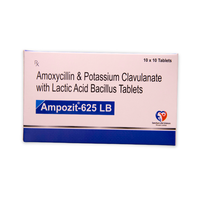 Ampozit-625 LB (Tablets)